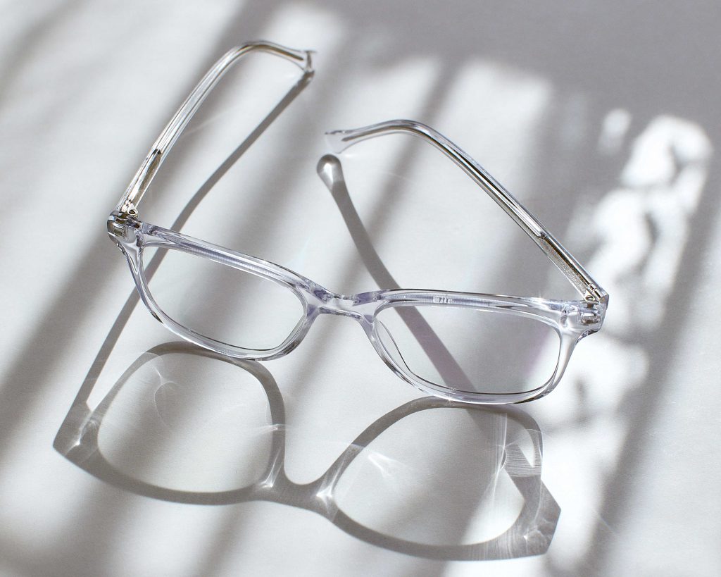 Clear Glasses Trend: Overview & Sample